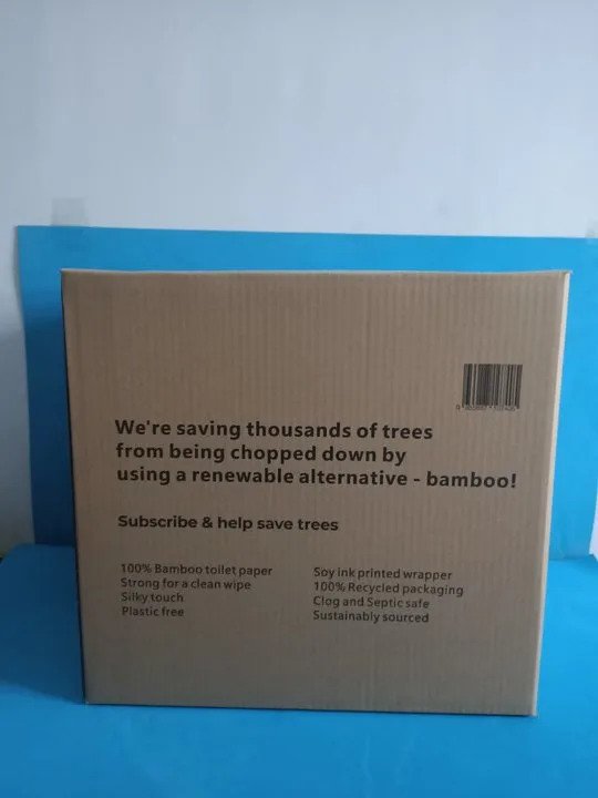 Sustainable and Soft 3-Ply Bath Tissue - Eco-Friendly & Biodegradable